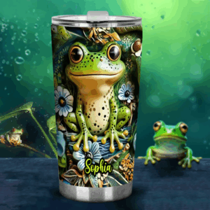 Love Frogs - Personalized Frog Tumbler